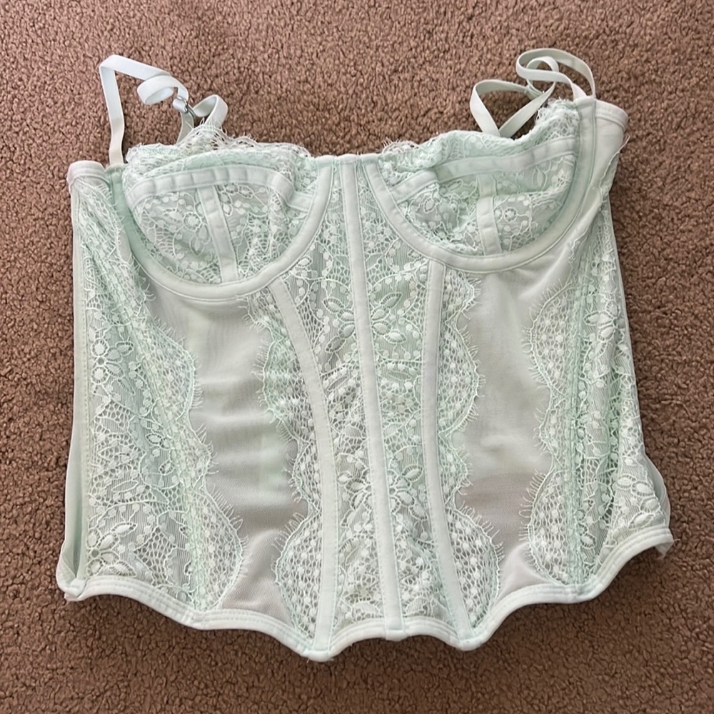 Out from under corset